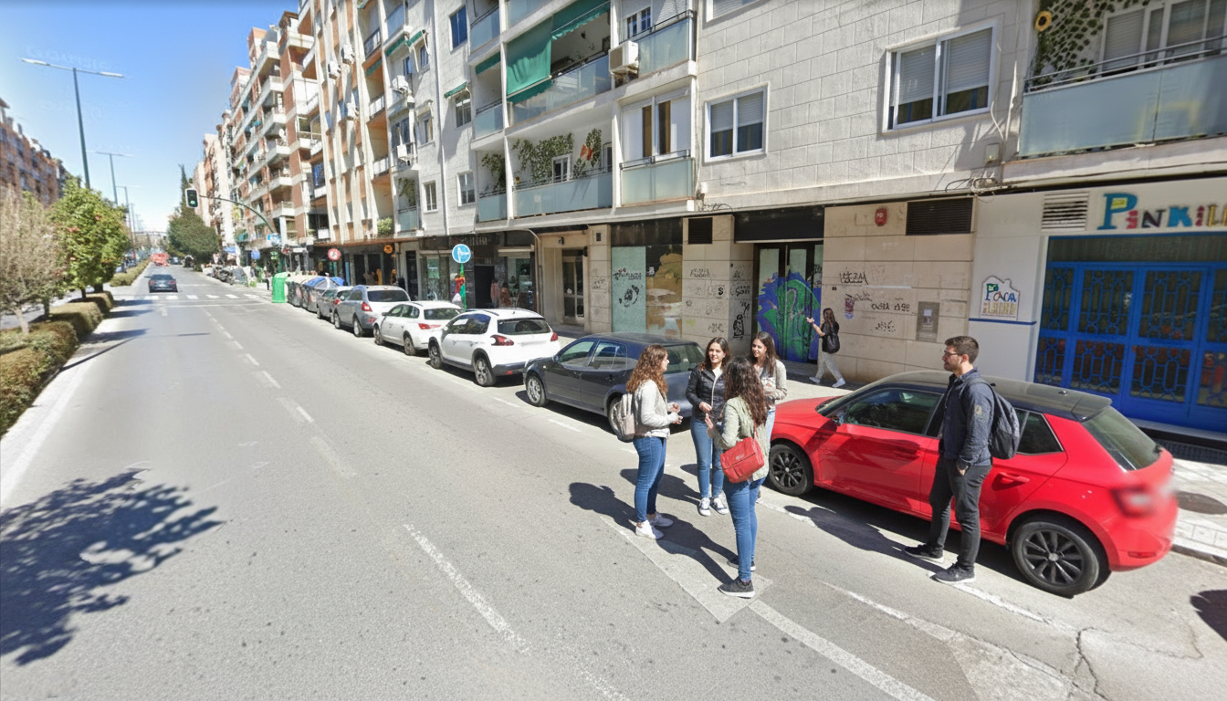 Residencia universitaria Pink and Lemon en Granada