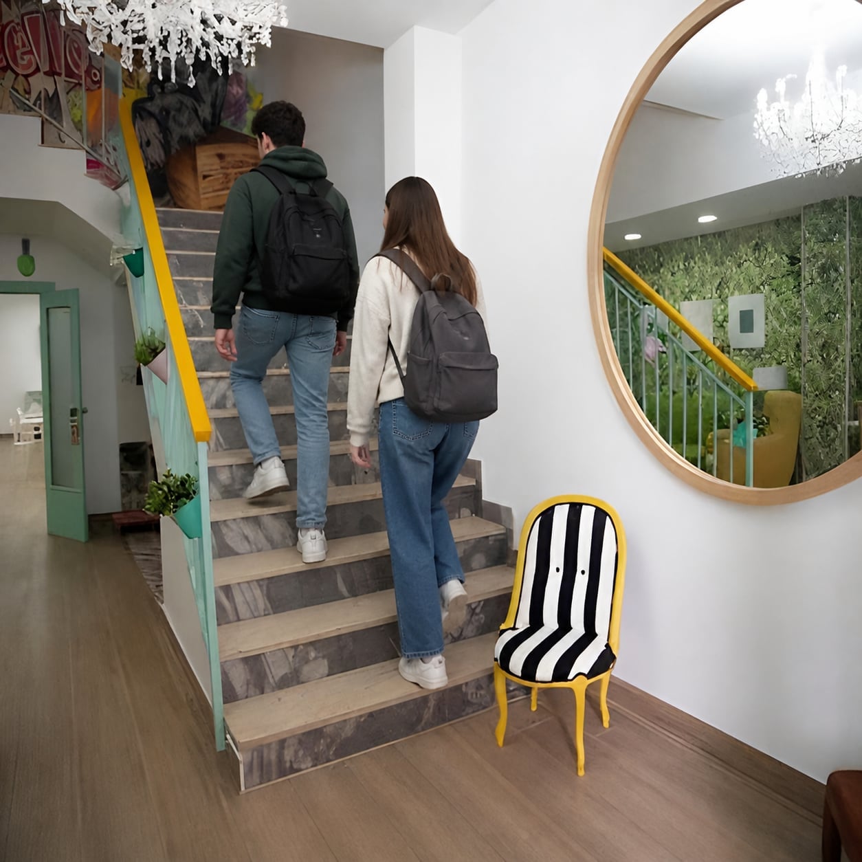 Pink and Lemon, residencia universitaria en Granada