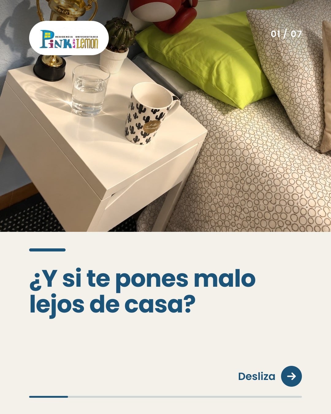 Qué pasa si enfermas mientras estudias lejos de casa — 1 de 7