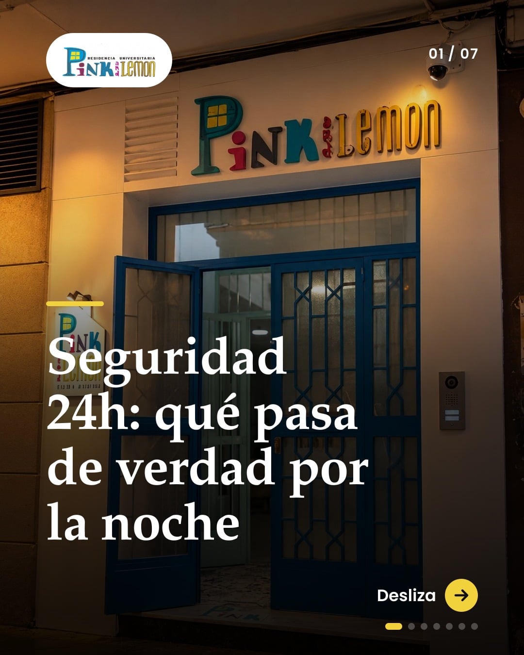 Seguridad 24h en una residencia universitaria: qué significa de verdad — 1 de 7