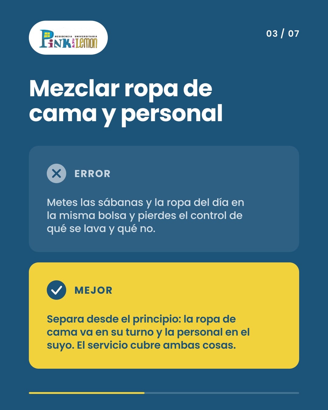 5 errores al gestionar la ropa cuando vives fuera de casa por primera vez — 3 de 7