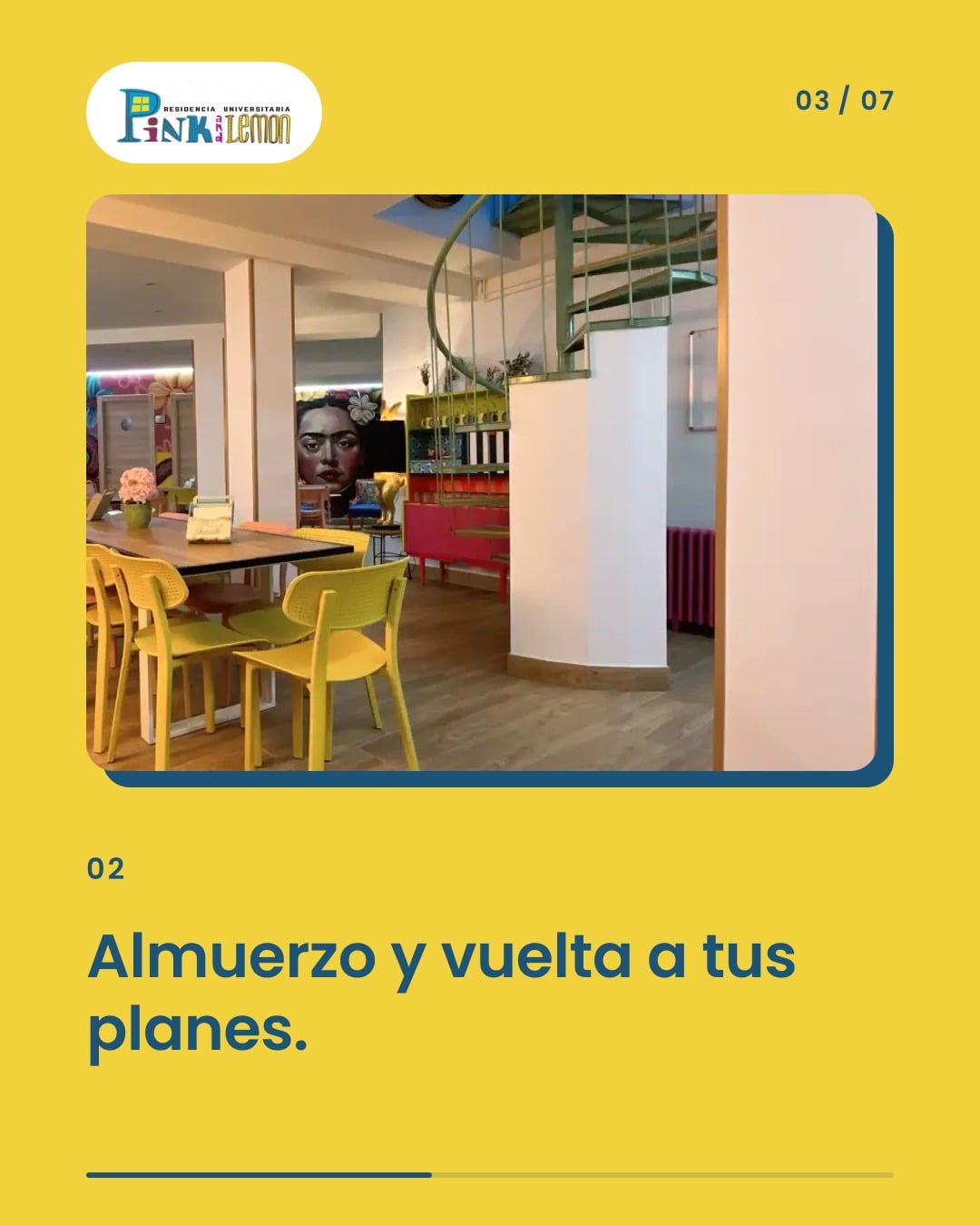 Tres comidas al día: así se organiza la rutina en residencia — 3 de 7