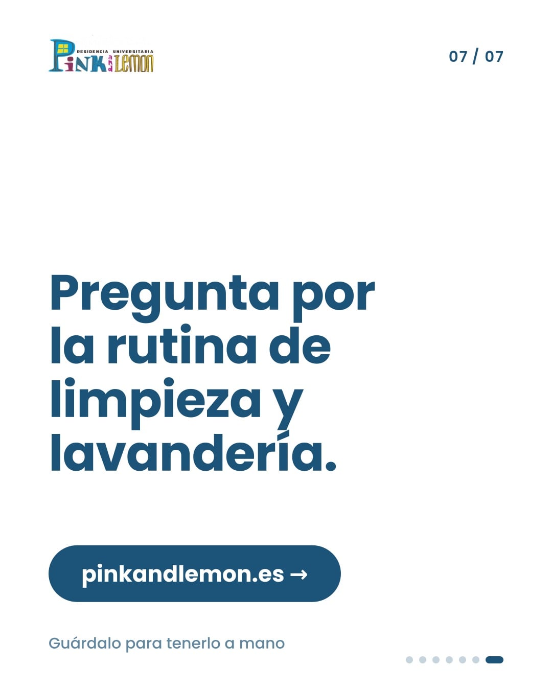 Limpieza y lavandería: menos tareas acumuladas en tu semana — 7 de 7